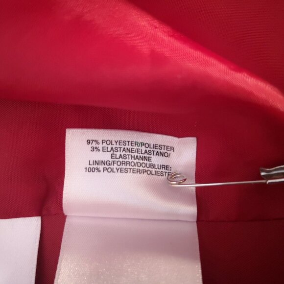 Nipon Boutique Ladies Red Size 22W Loose Fit Open Blazer - Picture 6 of 11